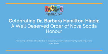 Celebrating Dr. Barbara Hamilton-Hinch: A Well-Deserved Order of Nova Scotia Honour